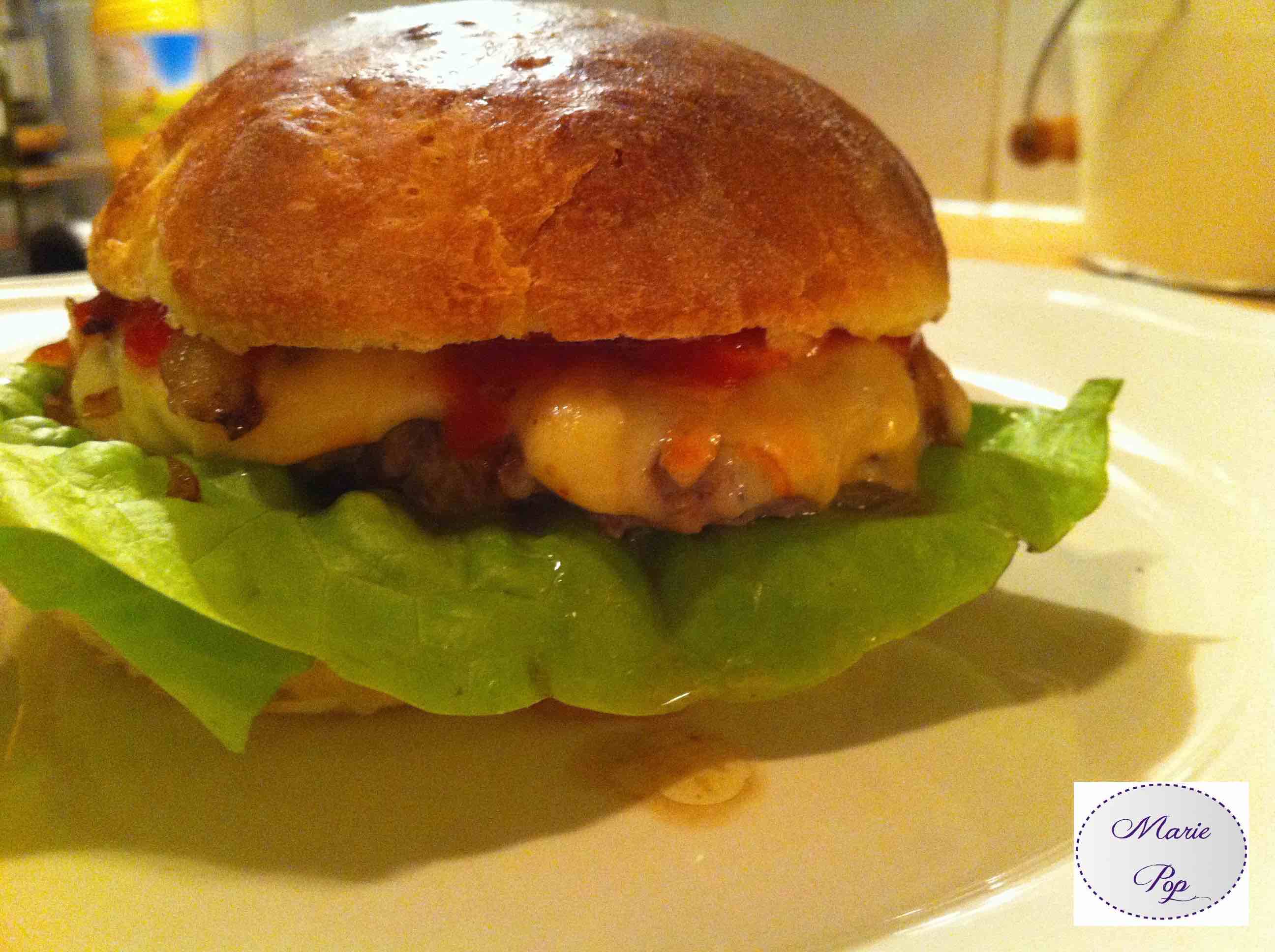 recette burger 100% maison