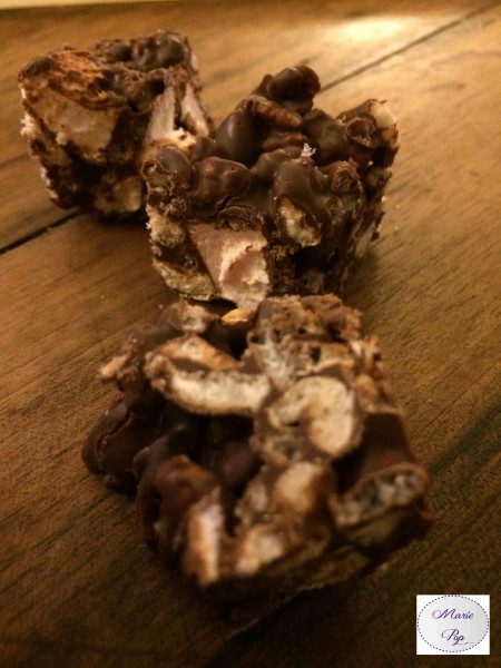 Bouchées crousti-fondantes au chocolat - la recette