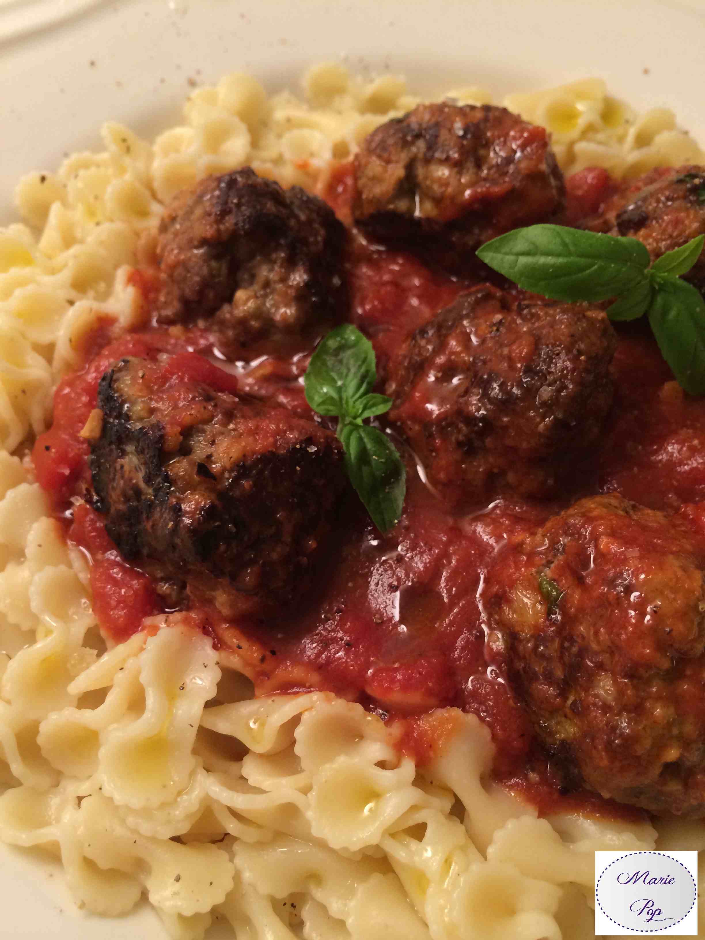 Boulettes de viande sauce Pop (come une bolo) - la recette