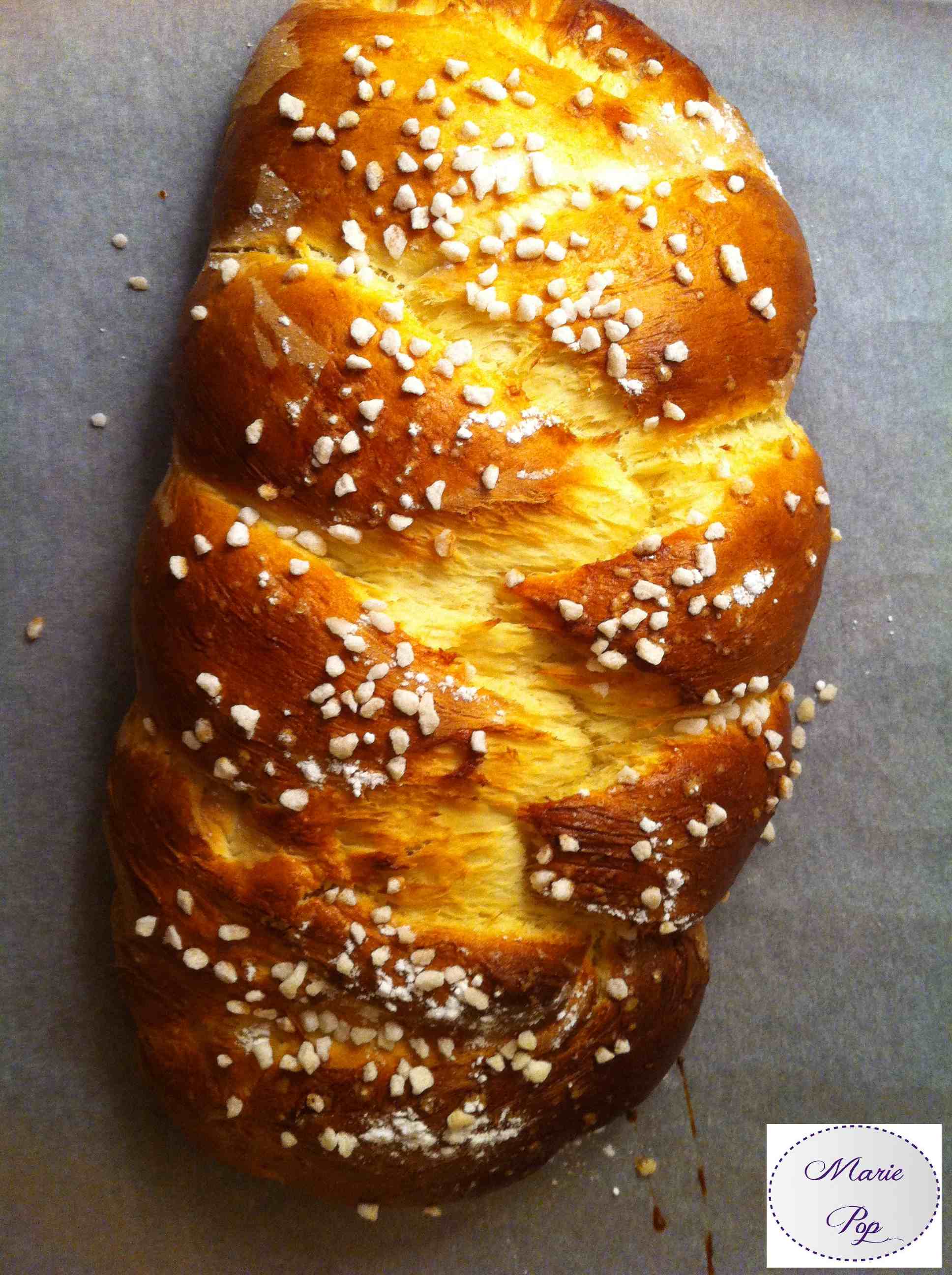 Brioche tressée à la fleur d'oranger - la recette