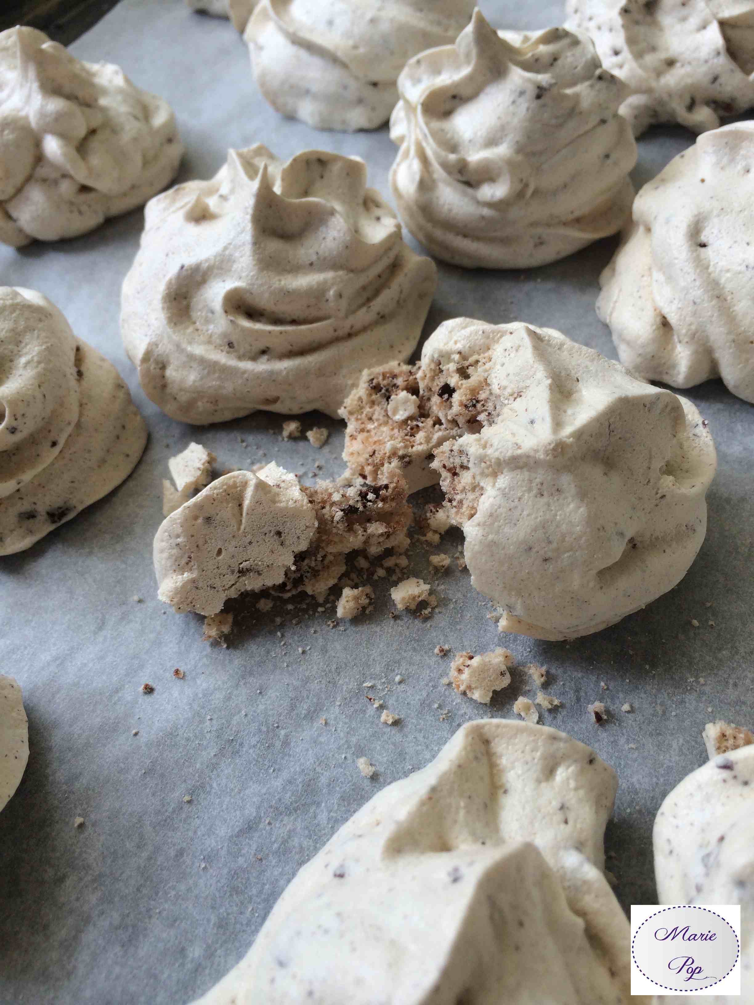 Meringues au chocolat la recette