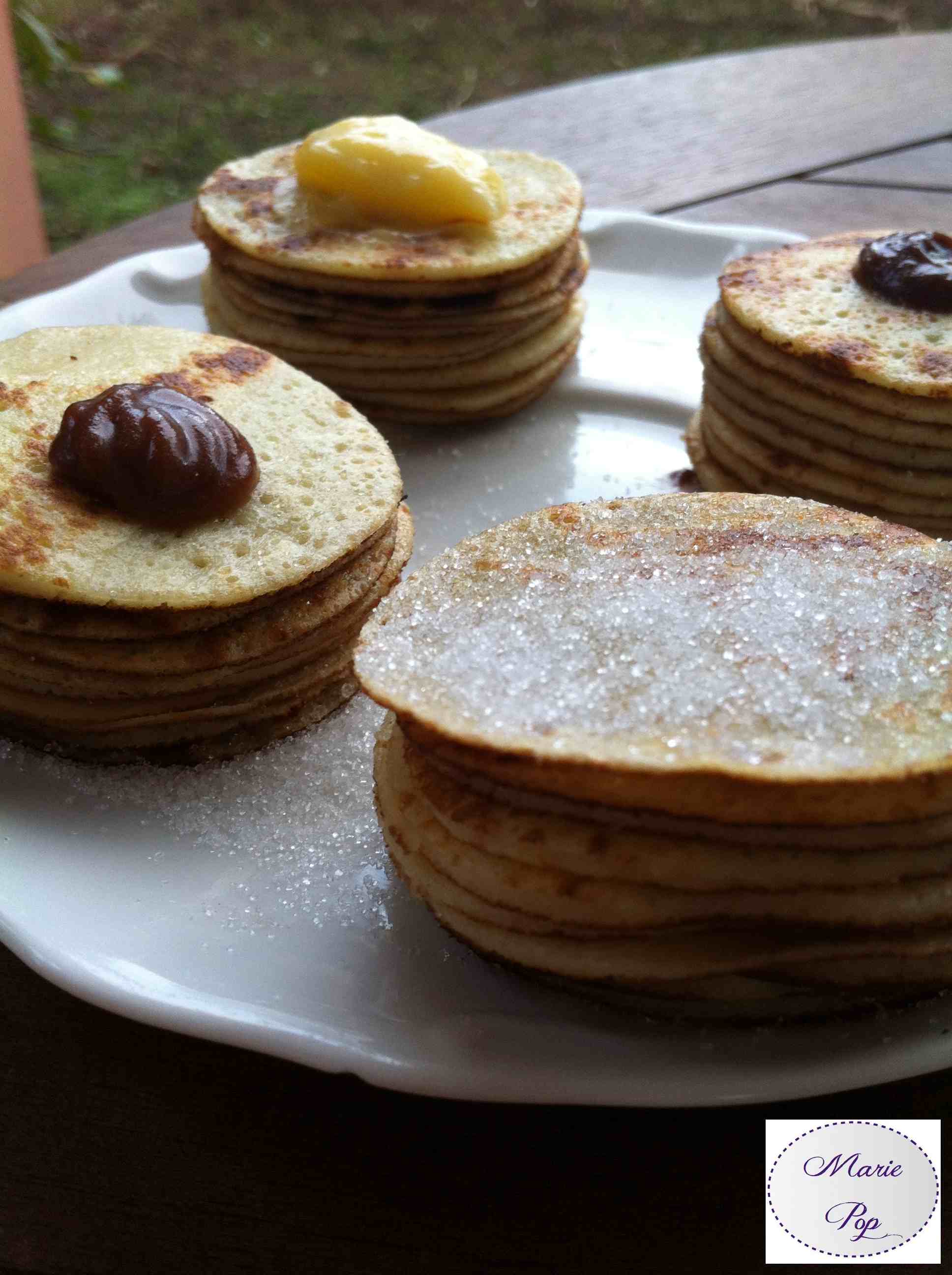 Minis gâteaux de crêpes - la recette