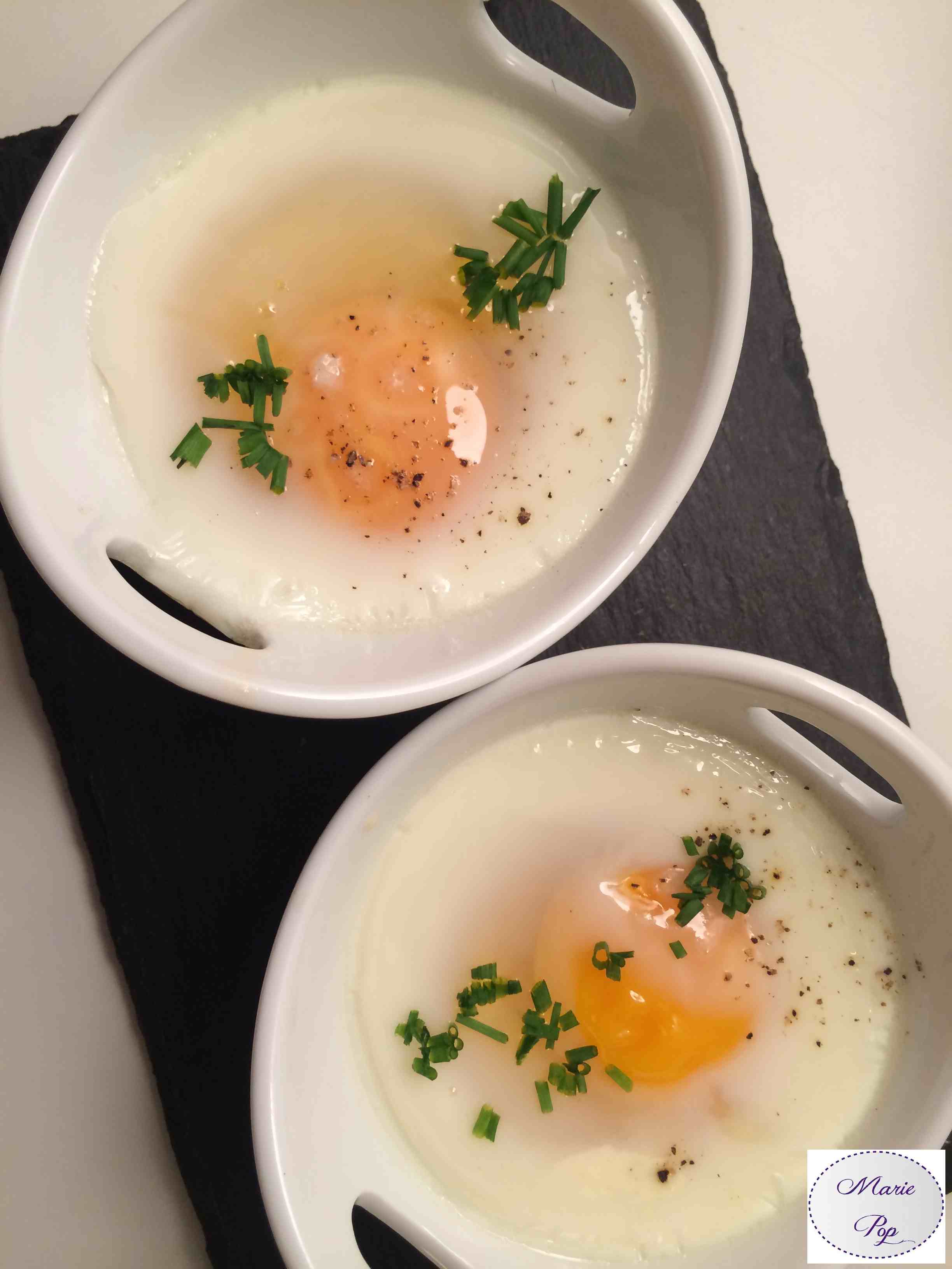 Oeufs cocotte au tartare - la recette
