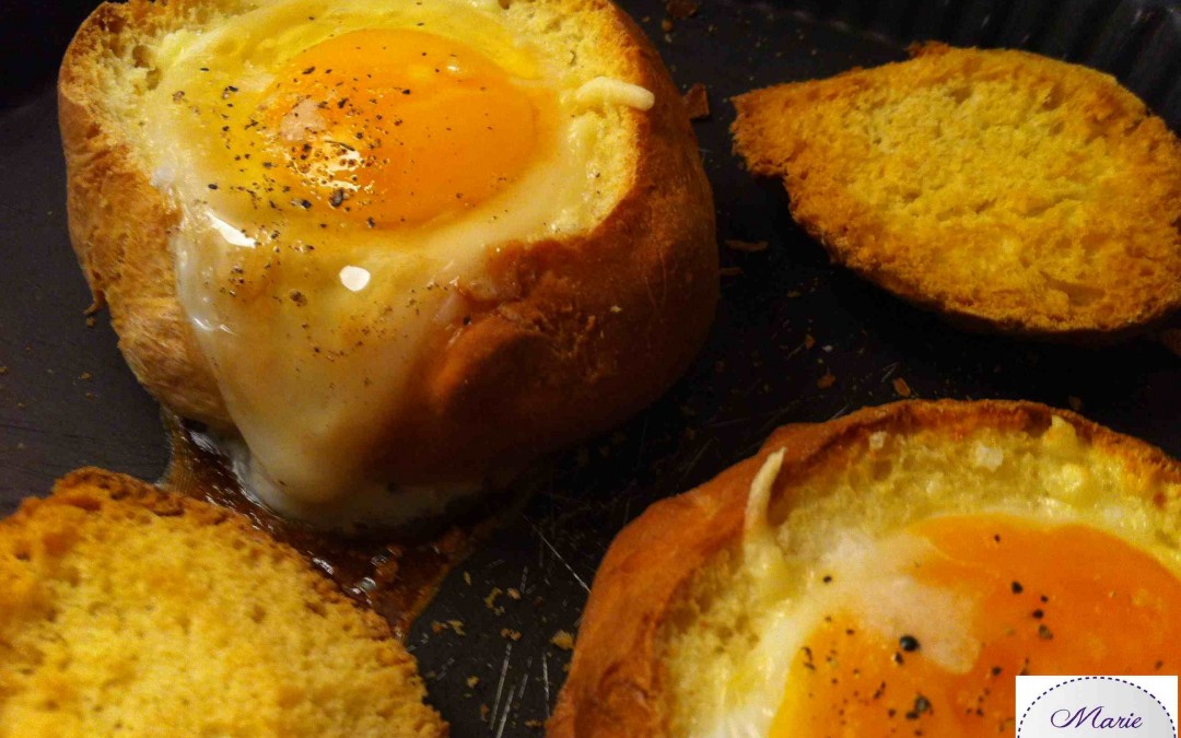 Oeuf Cocotte en Brioche la recette