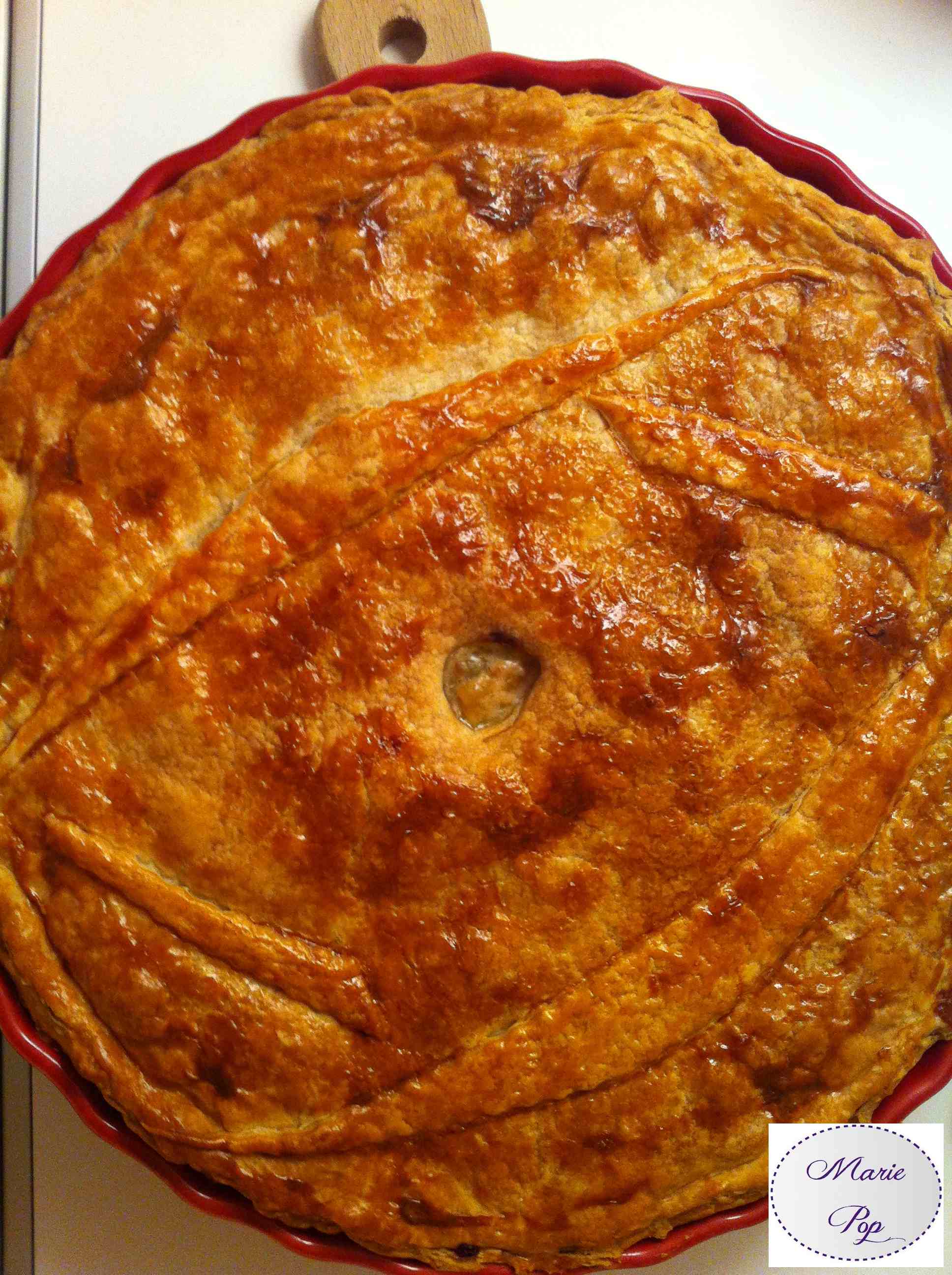 Tourte noix de Saint Jacques et Cabillaud - la recette