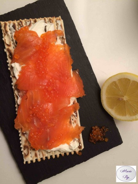 Tartine suédoise au saumon fumé - la recette