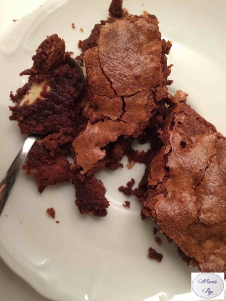 Brownies chocolat blanc et noix de pécan