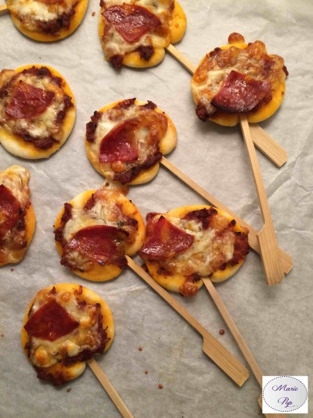 Pizzas sucettes