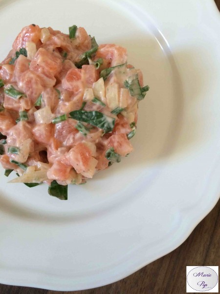 Tartare de saumon