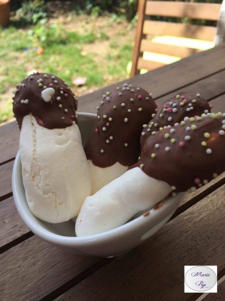 Meringues au chocolat au lait - la recette féerique