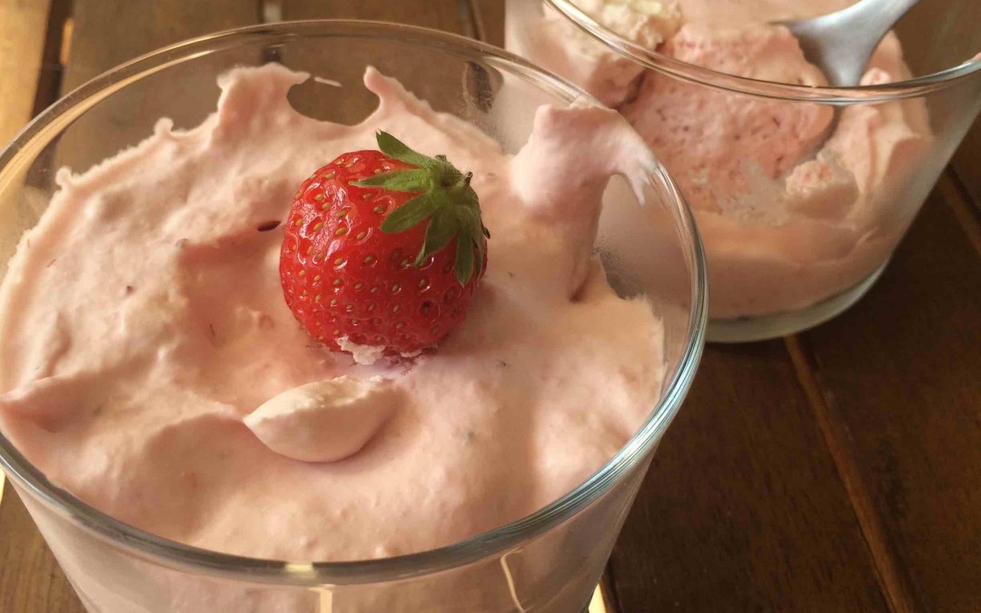 Mousse de fraises au mascarpone - la recette
