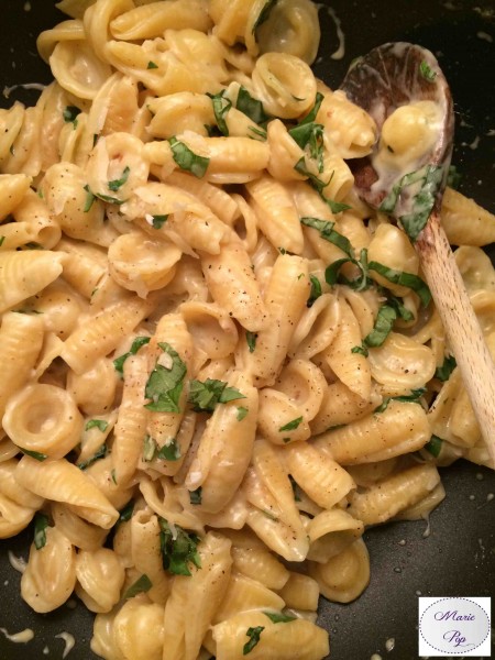 One Pot Pasta à l'ail et au parmesan