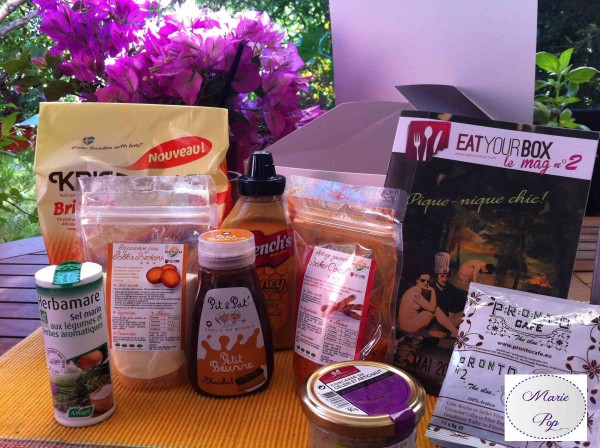 Eat your box - contenu Box L'Atelier des Chefs