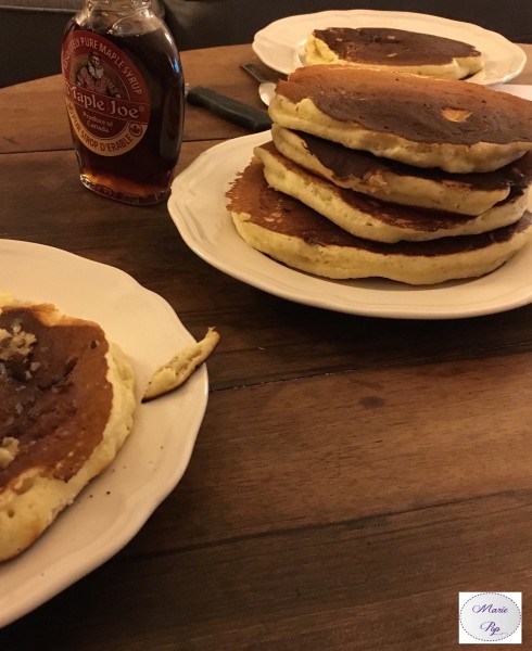 Pancakes de Grandma Davenport -la recette