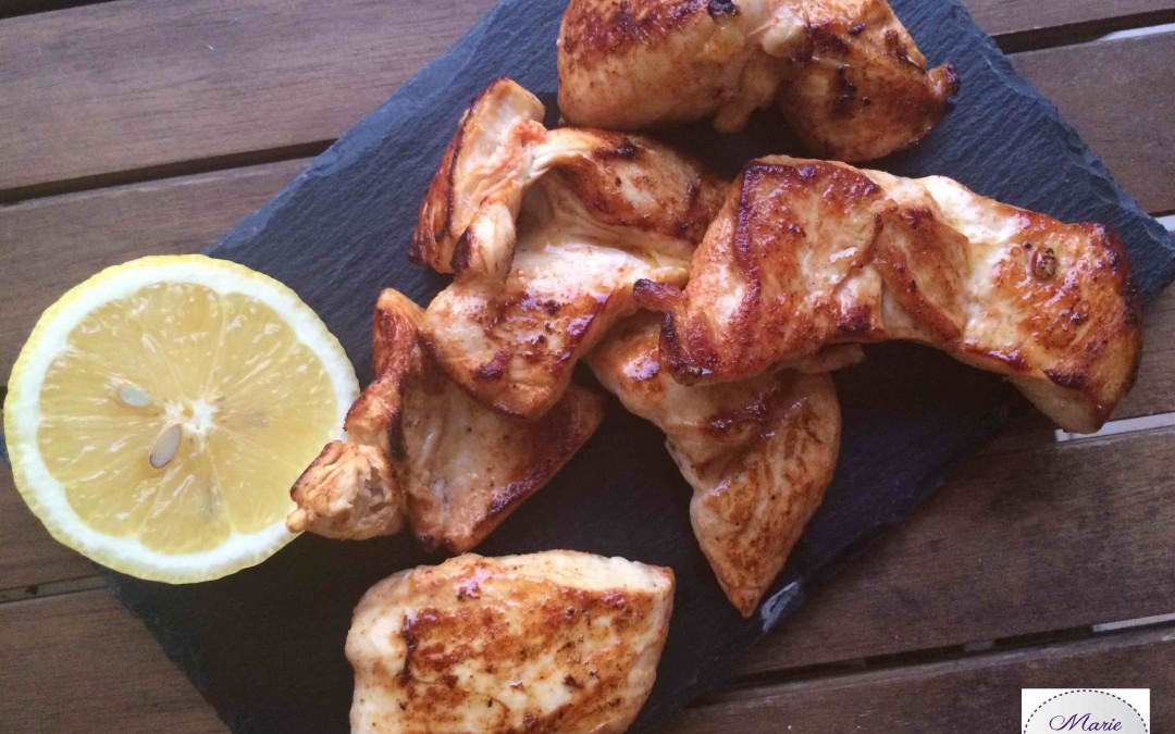 Poulet mariné au citron - la recette très tendre
